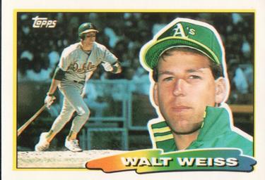 1988 Topps Big #263 Walt Weiss Front
