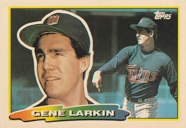 1988 Topps Big #264 Gene Larkin Front
