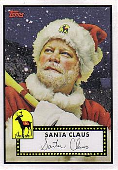 2007 Topps Santa Claus #1 Santa Claus Front