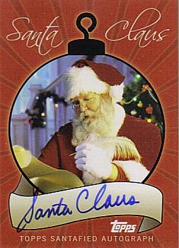 2007 Topps Santa Claus #SCA-SC Santa Claus Front