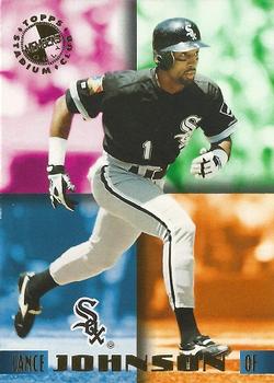 1995 Stadium Club Members Only 50 #24 Lance Johnson Front