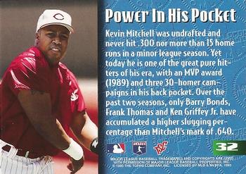 1995 Stadium Club Members Only 50 #32 Kevin Mitchell Back