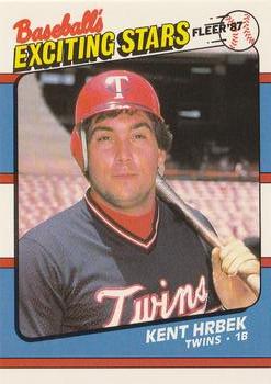 1987 Fleer Baseball's Exciting Stars #29 Kent Hrbek Front