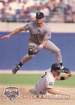 1992 Barry Colla All-Star Game #10 Chuck Knoblauch Front