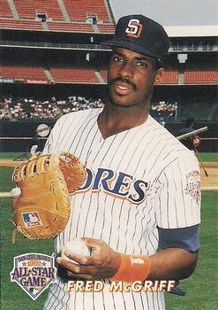 1992 Barry Colla All-Star Game #16 Fred McGriff Front