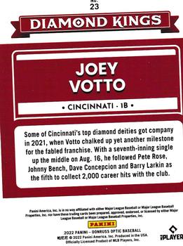 2022 Donruss Optic #23 Joey Votto Back