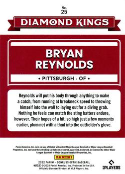 2022 Donruss Optic #25 Bryan Reynolds Back