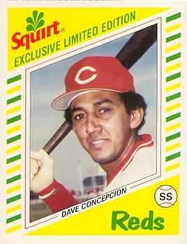 1982 Topps Squirt #15 Dave Concepcion Front