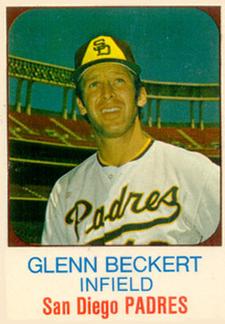 1975 Hostess #103 Glenn Beckert  Front