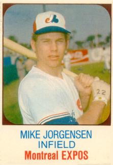 1975 Hostess #105 Mike Jorgensen  Front