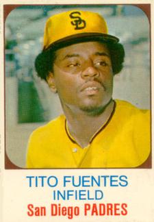 1975 Hostess #108 Tito Fuentes  Front