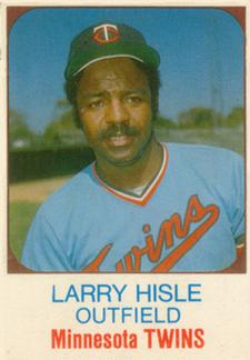 1975 Hostess #128 Larry Hisle  Front