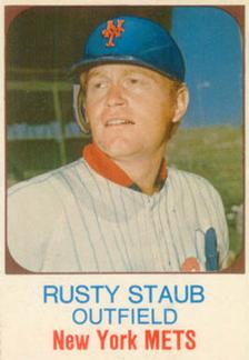 1975 Hostess #129 Rusty Staub  Front