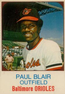 1975 Hostess #12 Paul Blair  Front