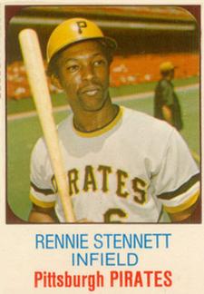 1975 Hostess #131 Rennie Stennett  Front