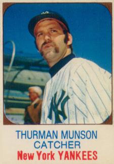 1975 Hostess #138 Thurman Munson  Front