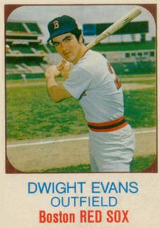 1975 Hostess #18 Dwight Evans  Front