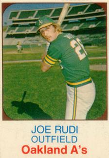 1975 Hostess #40 Joe Rudi  Front