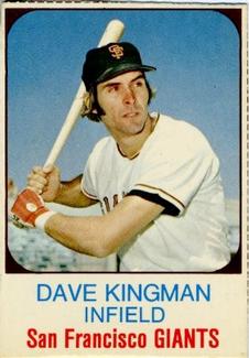 1975 Hostess #85 Dave Kingman  Front