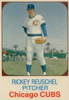 1975 Hostess #51 Rickey Reuschel Front
