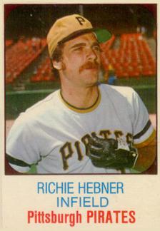 1975 Hostess #57 Richie Hebner Front