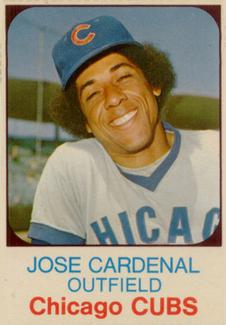 1975 Hostess #65 Jose Cardenal  Front