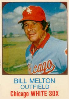 1975 Hostess #8 Bill Melton  Front