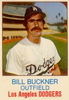1975 Hostess #97 Bill Buckner  Front