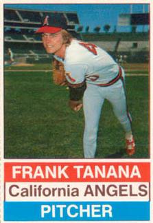 1976 Hostess #101 Frank Tanana Front