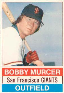1976 Hostess #123 Bobby Murcer Front