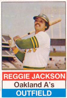 1976 Hostess #146 Reggie Jackson Front