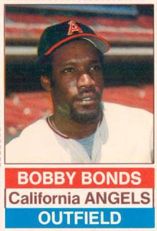 1976 Hostess #18 Bobby Bonds Front