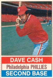 1976 Hostess #40 Dave Cash Front