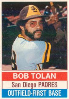 1976 Hostess #42 Bob Tolan Front