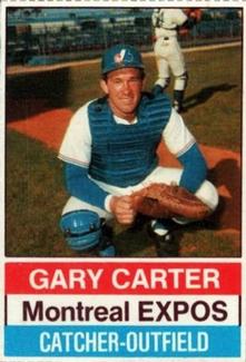 1976 Hostess #62 Gary Carter Front