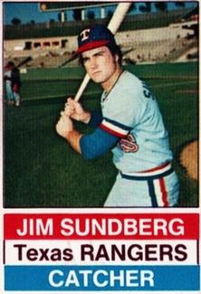 1976 Hostess #68 Jim Sundberg Front