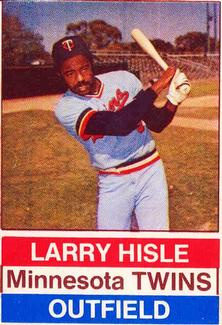 1976 Hostess #73 Larry Hisle Front