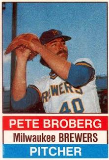 1976 Hostess #74 Pete Broberg Front