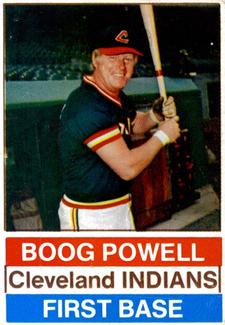 1976 Hostess #75 Boog Powell Front