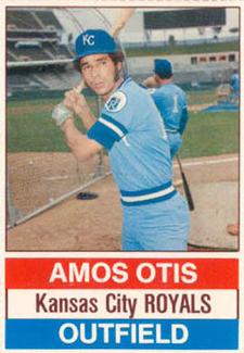 1976 Hostess #51 Amos Otis Front