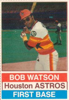 1976 Hostess #5 Bob Watson Front