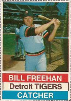 1976 Hostess #6 Bill Freehan Front