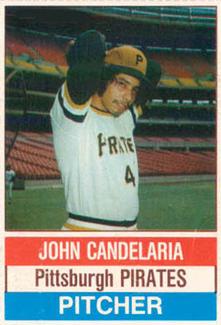 1976 Hostess #92 John Candelaria Front