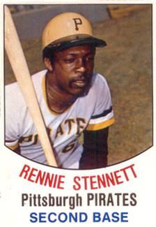 1977 Hostess #100 Rennie Stennett Front
