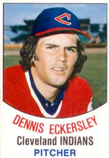 1977 Hostess #106 Dennis Eckersley Front