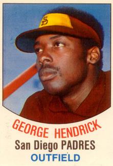 1977 Hostess #123 George Hendrick Front