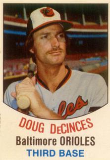 1977 Hostess #15 Doug DeCinces Front
