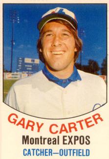 1977 Hostess #41 Gary Carter Front