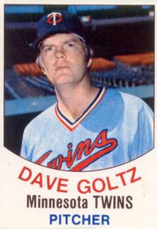 1977 Hostess #48 Dave Goltz Front