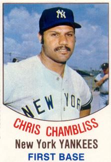 1977 Hostess #98 Chris Chambliss Front